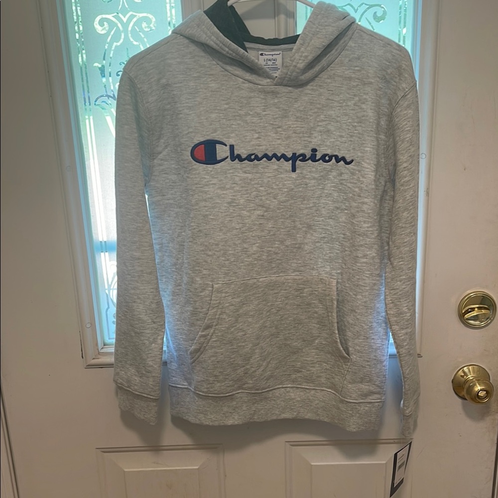 Champion Heather Gray Hoodie